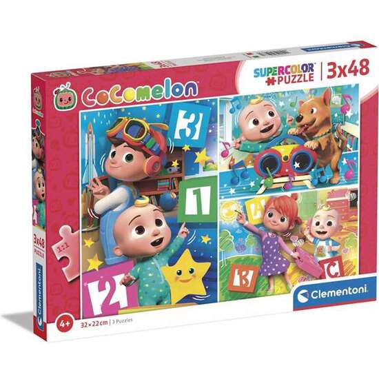 PUZZLE COCOMELON 3X48 image 3