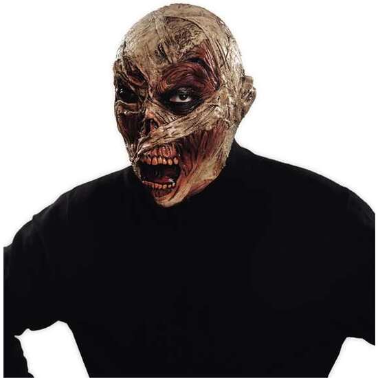 FULL MUMMY LATEX MASK ONE SIZE image 0