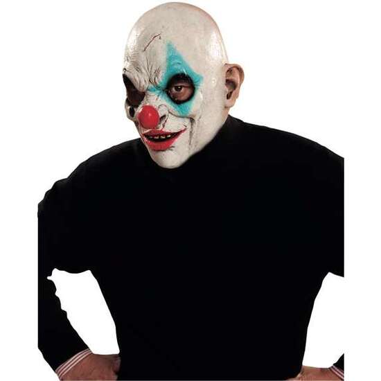 FULL CLOWN LATEX MASK ONE SIZE image 1