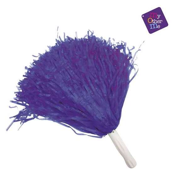 POMPÓN AZUL (2 UDS.) 37 CM image 0