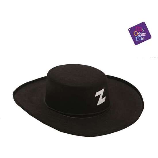 SOMBRERO DEL ZORRO ADULTO 57 CM image 1