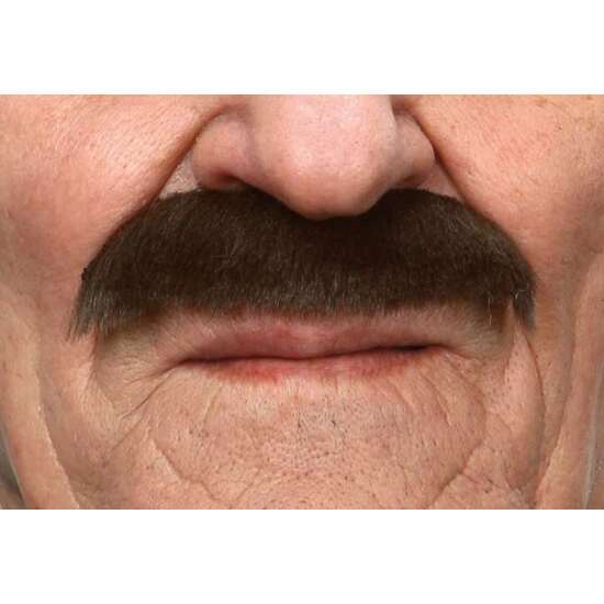 BIGOTE CASTAÑO TALLA ÚNICA image 0