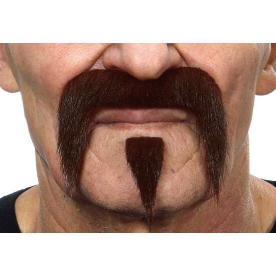 BIGOTE Y PERILLA ADULTO TALLA ÚNICA image 0
