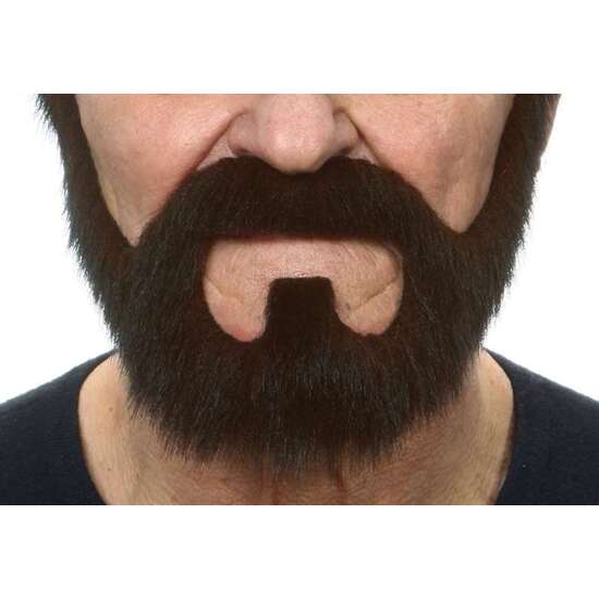 BARBA Y BIGOTE ADULTO TALLA ÚNICA image 0