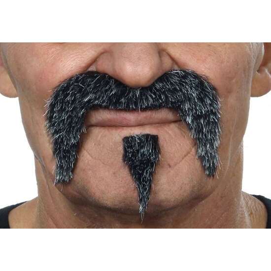 BIGOTE Y PERILLA ADULTO TALLA ÚNICA image 0