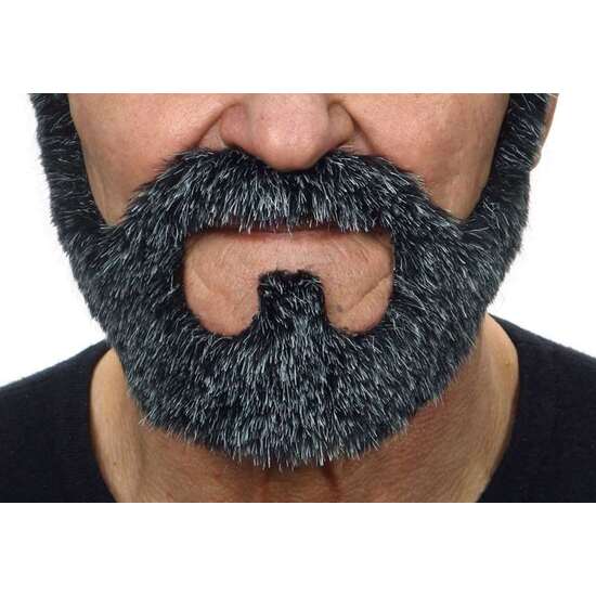 BARBA Y BIGOTE ADULTO TALLA ÚNICA image 0