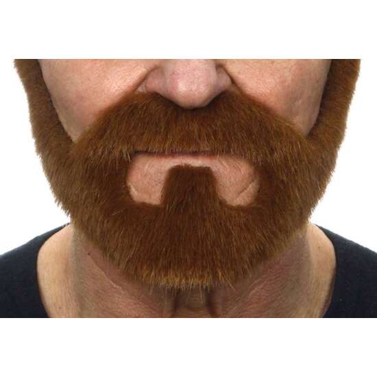 BARBA Y BIGOTE ADULTO TALLA ÚNICA image 0