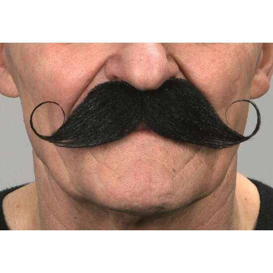 BIGOTE NEGRO TALLA ÚNICA image 1