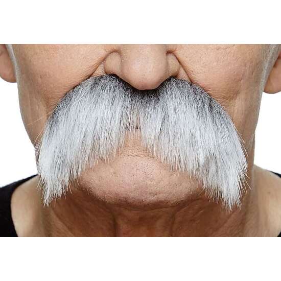 BIGOTE BLANCO TALLA ÚNICA image 0