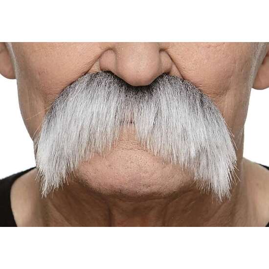 BIGOTE BLANCO TALLA ÚNICA image 1