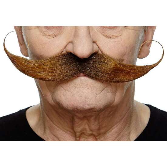 BIGOTE ADULTO TALLA ÚNICA image 0
