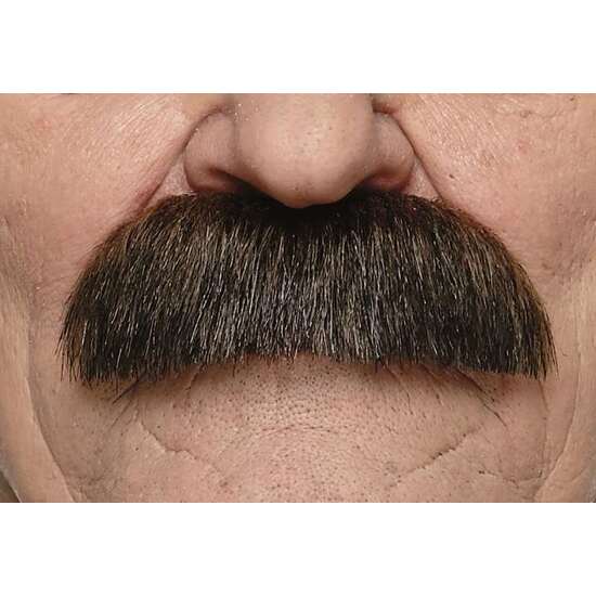 BIGOTE CASTAÑO ADULTO TALLA ÚNICA image 1