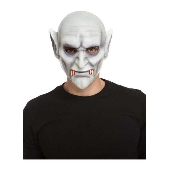 FULL VAMPIRE LATEX MASK ONE SIZE image 0