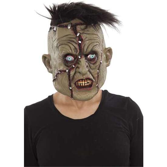 FULL FRANKIE LATEX MASK ONE SIZE image 1