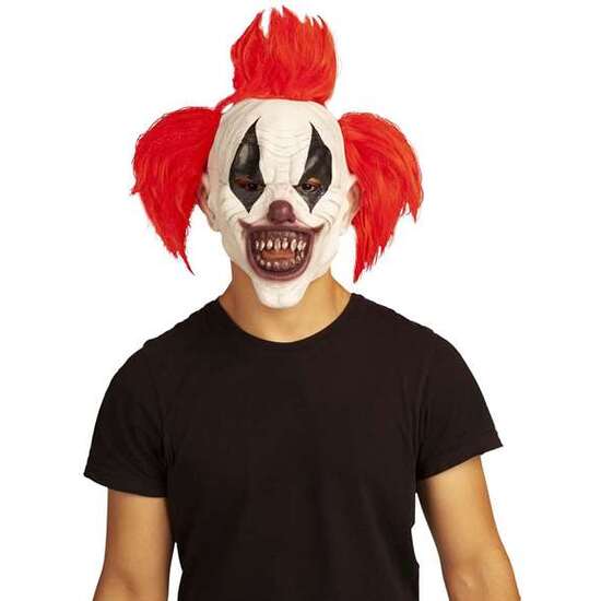 DIABOLIC CLOWN FULL MASK ONE SIZE image 0