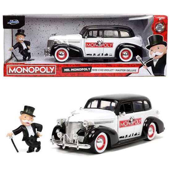 MR. MONOPOLY 1939 CHEVY MASTER METAL 1:24 image 0