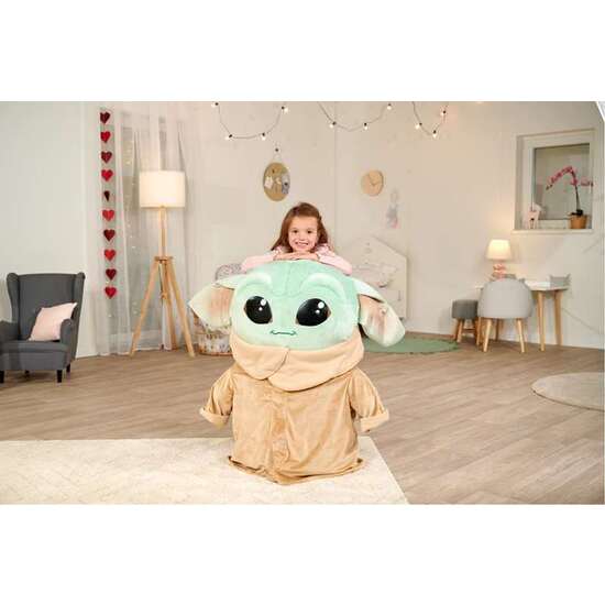 PELUCHE MANDALORIAN BABY YODA 88 CM image 2