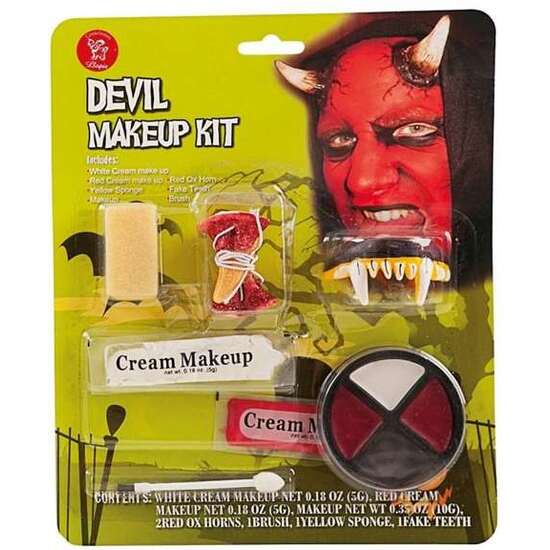 CONJUNTO DE MAQUILLAJE DEMONIO image 0