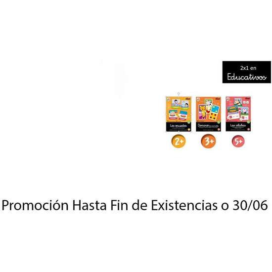 REGALO PROMOCIÓN EDUCATIVOS 2X1. HASTA 30/06 O FIN DE EXISTENCIAS. image 0