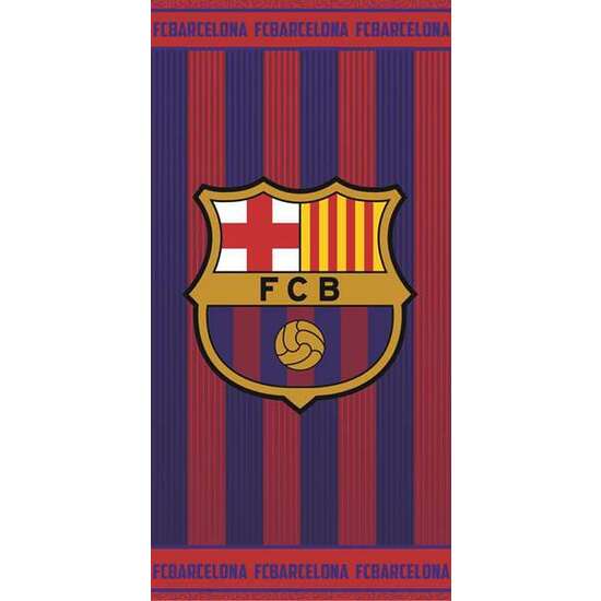 TOALLA ALGODÓN FC BARCELONA 140X70 CM image 0