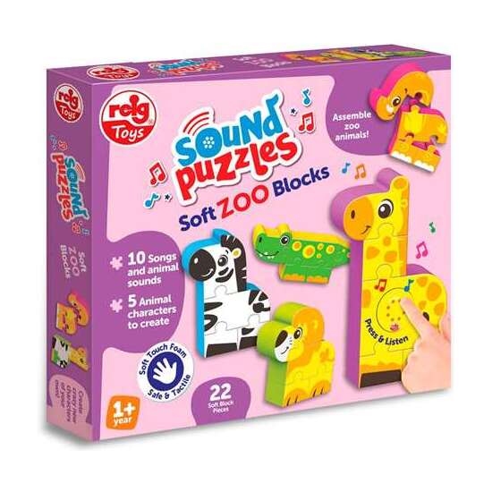 SOUND PUZZLES – ZOO BLOCKS-FIGURES image 0