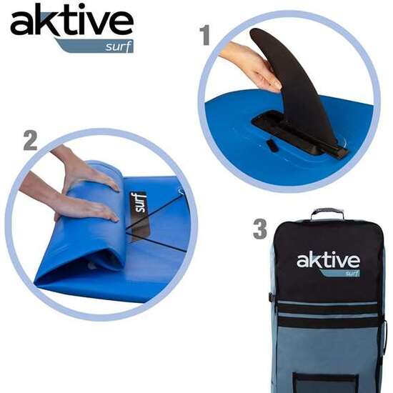 TABLA PADDLE SURF CON ACCESORIOS AKTIVE CHAL 310X81X15 CM image 2