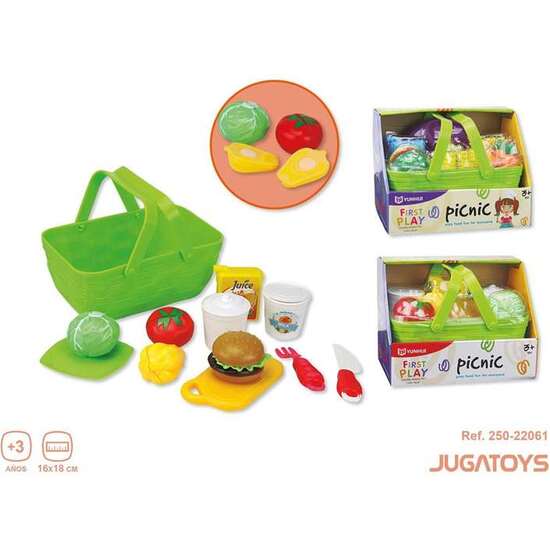 CESTA FRUTAS Y VERDURAS CON VELCRO 16X18CM - MODELOS SURTIDOS image 5