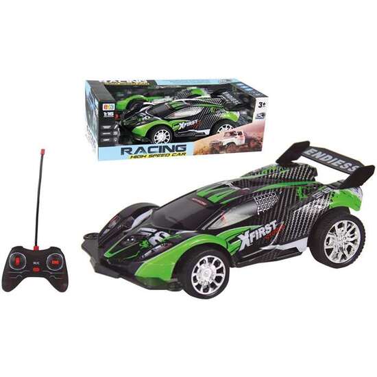 COCHE RADIO CONTROL 7 FUNCIONES, ESCALA 1:16, 35X16,5X12,5CM - MODELOS SURTIDOS image 0