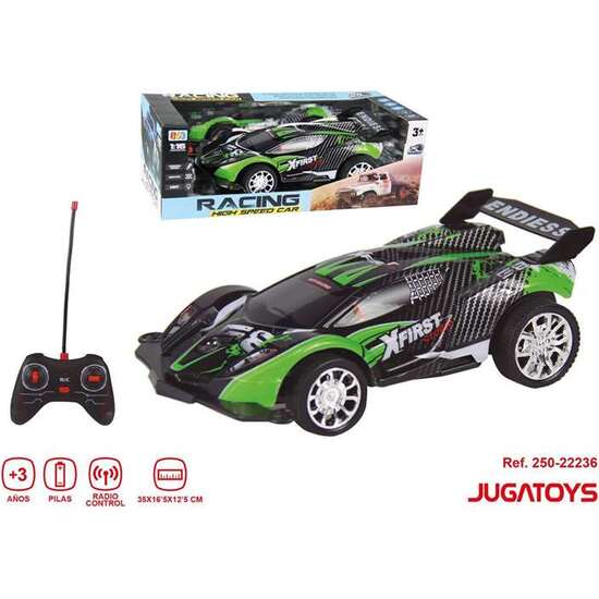 COCHE RADIO CONTROL 7 FUNCIONES, ESCALA 1:16, 35X16,5X12,5CM - MODELOS SURTIDOS image 1