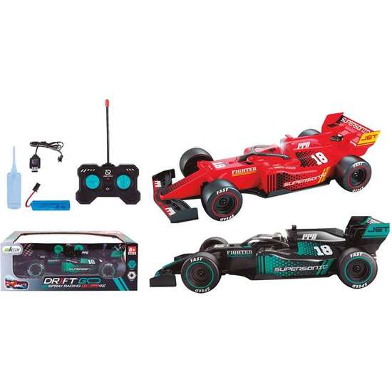 COCHE RADIO CONTROL DRIFT GO, CON BATERIA DE LITIO, 5X22X105CM - MODELOS SURTIDOS image 0