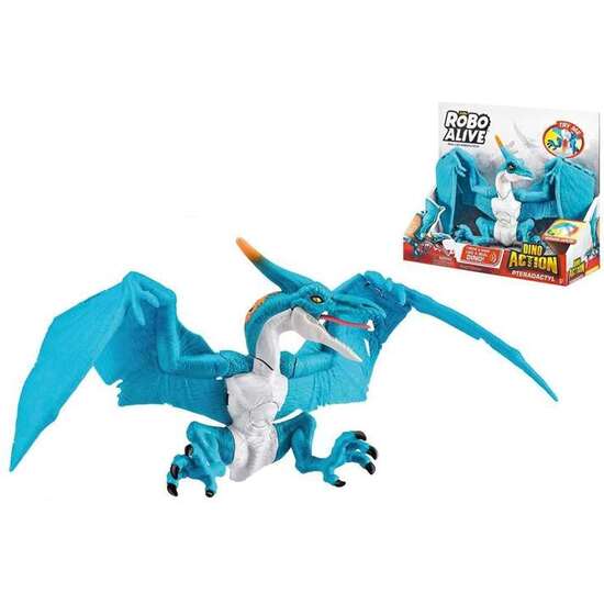 FIGURA DINOSAURIO PTERODÁCTILO ROBO ALIVE, DINO ACTION, 43X18X8CM image 0