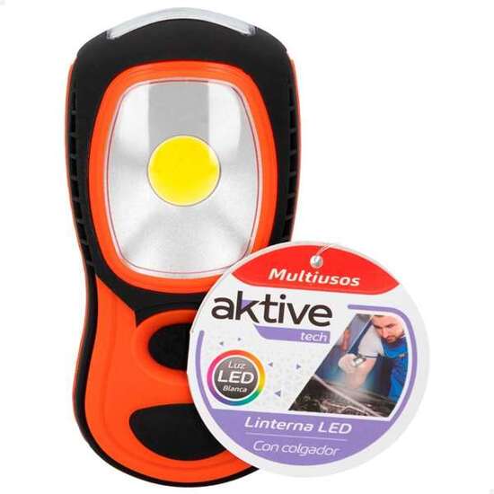 LINTERNA LED MAGNETICA AKTIVE TECH CON COLGADOR - MODELOS SURTIDOS image 3