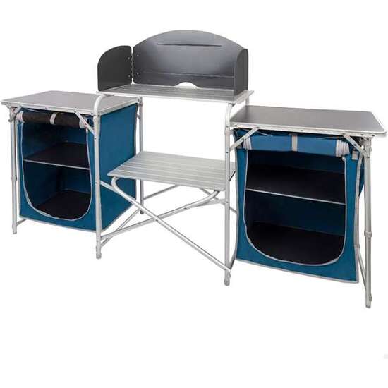 COCINA DE CAMPING ALUMINIO + TEXTIL 172X35X80/111CM image 0