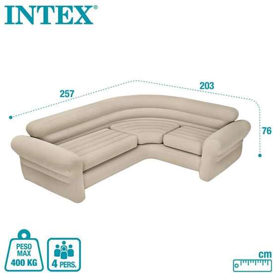 SOFA HINCHABLE RINCONERA 257X203X76 CM image 3