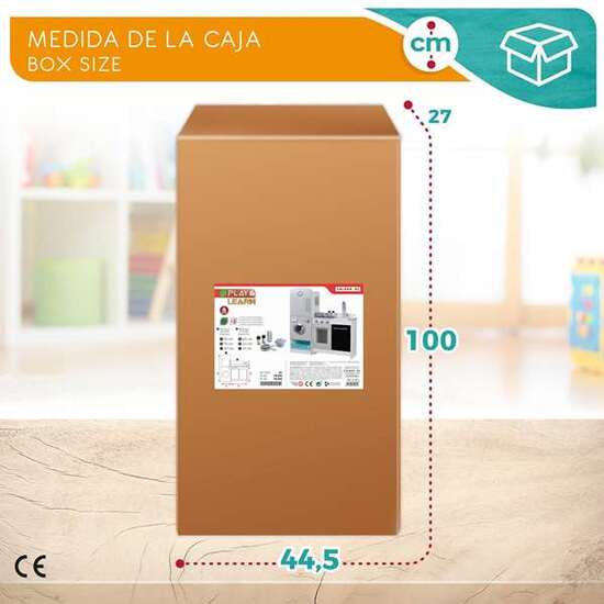 COCINA MODERNA DE MADERA WOOMAX 105X30X95 CM image 5