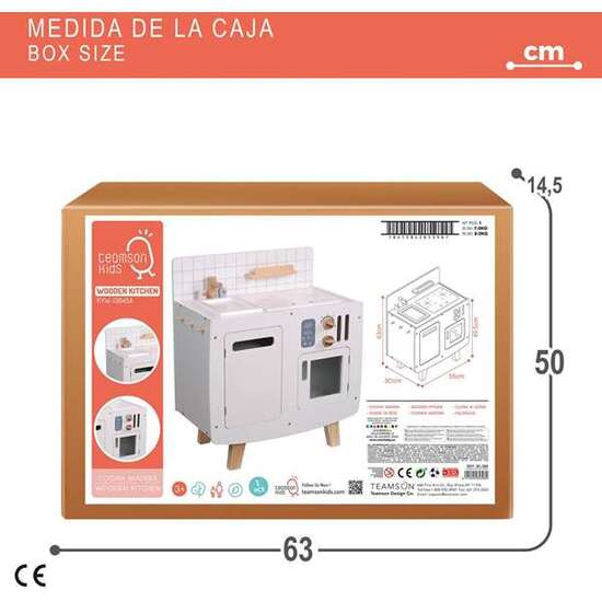 COCINA DE MADERA 55X30X63 CM image 5