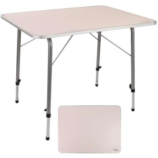 MESA DE CAMPING REGULABLE EN ALTURA 80X60XH50/69 CM image 0