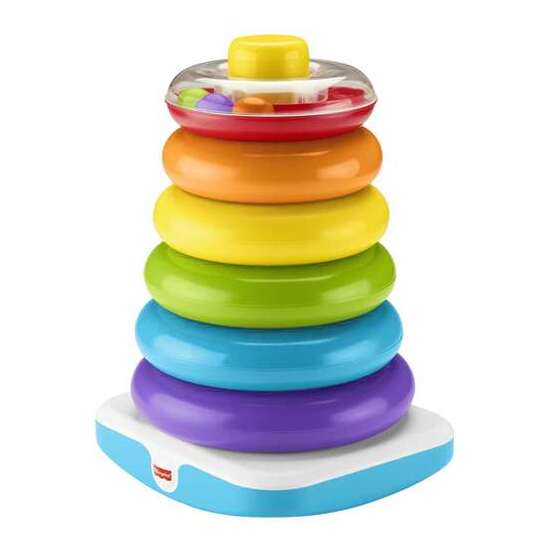 PIRÁMIDE BALANCEANTE GIGANTE FISHER PRICE MÁS DE 35 CM image 5