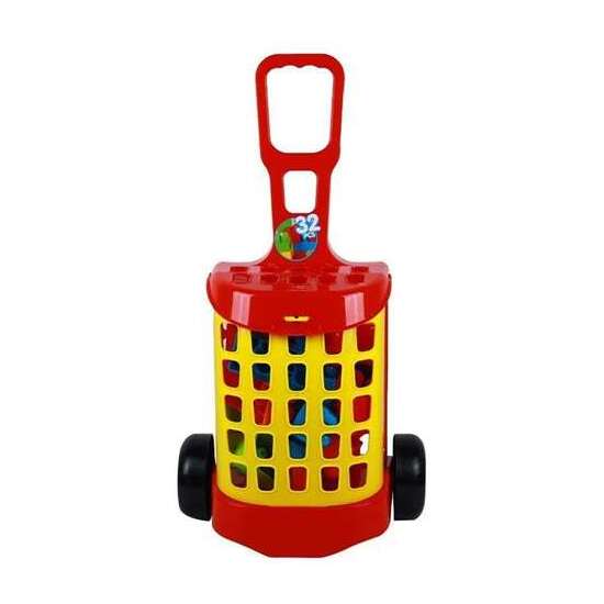 CARRO TROLLEY GRANDE CON 32 BLOCKS image 0