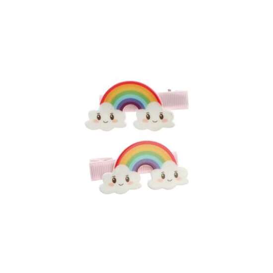 SET DE 2 GANCHOS PARA PELO ARCOIRIS - MODELOS SURTIDOS image 3