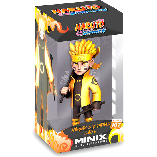 FIGURA MINIX NARUTO UZUMAKI NARUTO SHIPPUDEN 12CM image 0