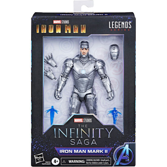 FIGURA IRON MAN MARK II THE INFINITY SAGA MARVEL 15CM image 1