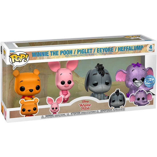 BLISTER 4 FIGURAS POP DISNEY WINNIE THE POOH EXCLUSIVE image 0