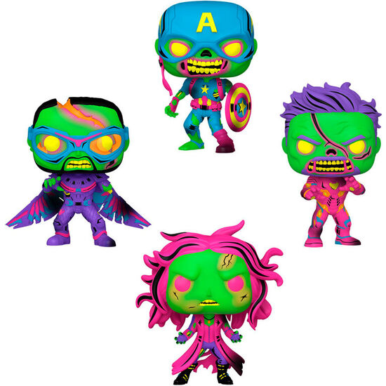 BLISTER 4 FIGURAS POP MARVEL WHAT IF...? EXCLUSIVE image 0