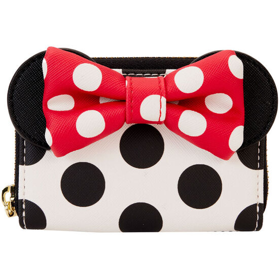 CARTERA ROCKS THE DOTS CLASSIC MINNIE MOUSE DISNEY LOUNGEFLY image 0