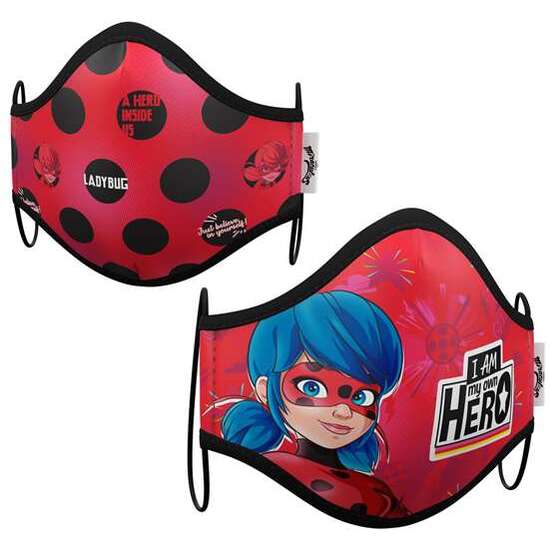 LADYBUG PREMIUM HIGIENIC MASK 6-9 AÑOS 6-9 Y image 1