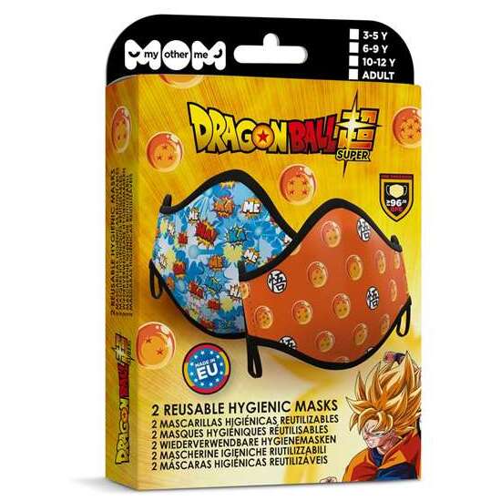 DRAGON BALL PREMIUM HIGIENIC MASK-2 ADULT image 0