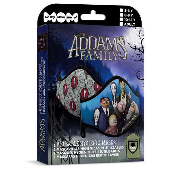 ADDAMS FAMILY PREMIUM HIGIENIC MASK 6-9 Y image 0