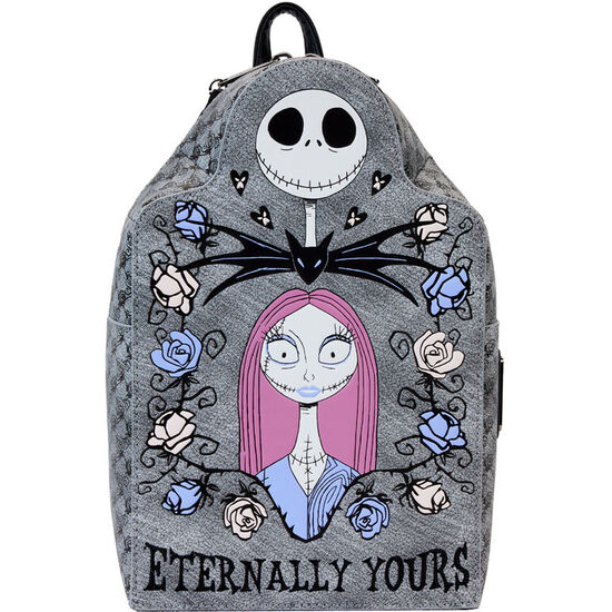 MOCHILA CHRISTMAS JACK &#38; SALLY PESADILLA ANTES DE NAVIDAD DISNEY LOUNGEFLY 26CM image 0