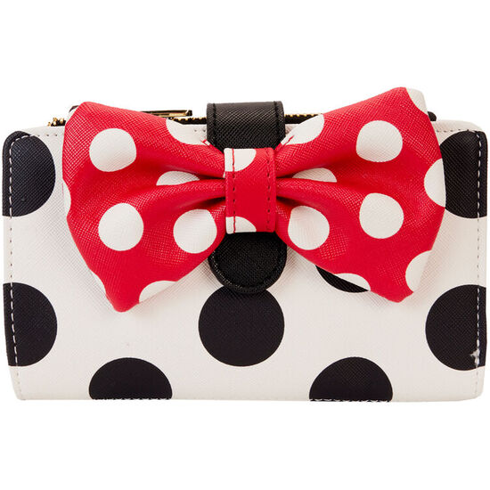 CARTERA ROCKS THE DOTS CLASSIC MINNIE MOUSE DISNEY LOUNGEFLY image 0